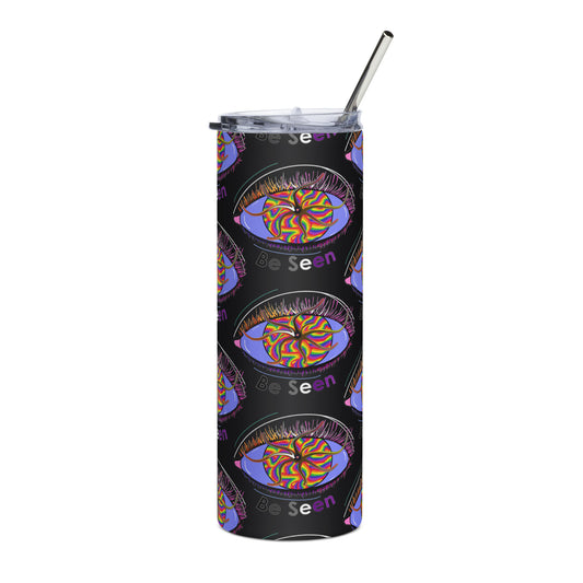 Be Seen (Pattern) Stainless Steel Tumbler