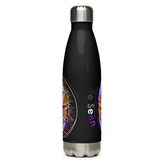 Be Seen (Design On Both Sides) Stainless Steel Water Bottle