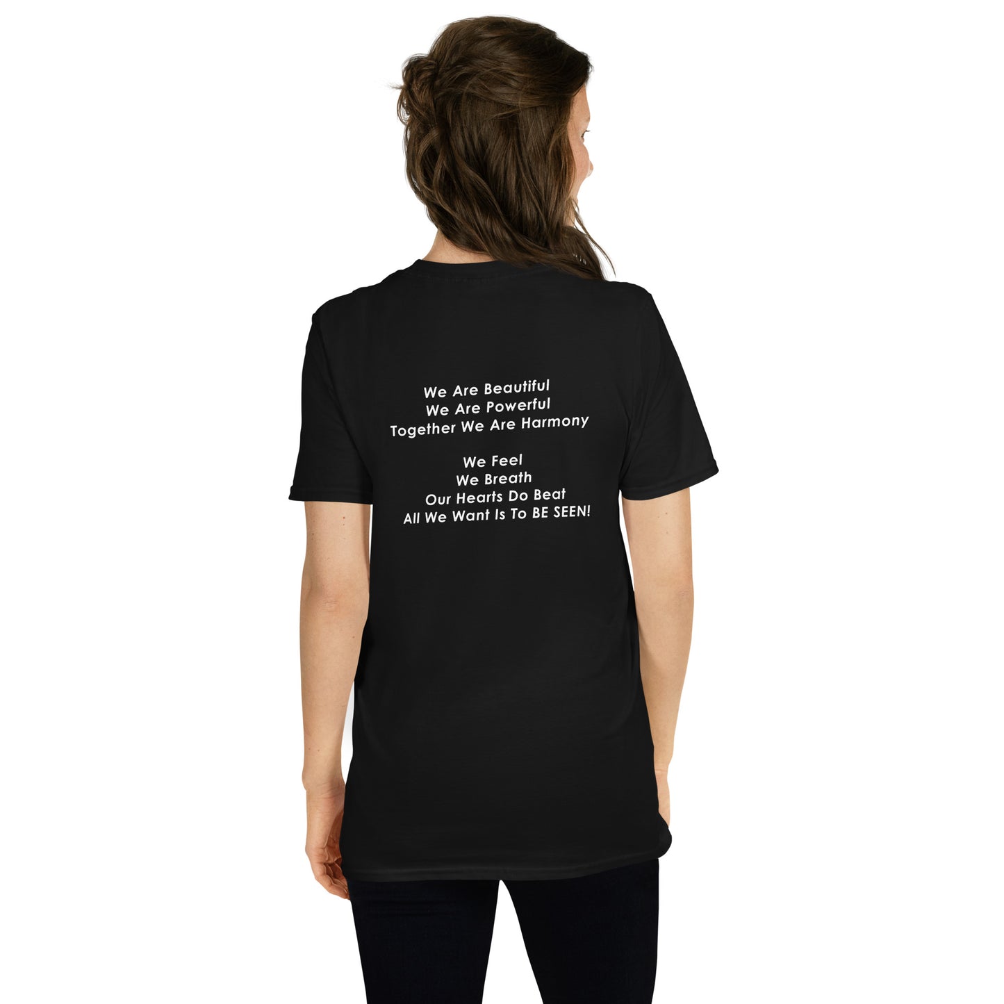 Be Seen (Design & Poem) Short-Sleeve Unisex T-Shirt